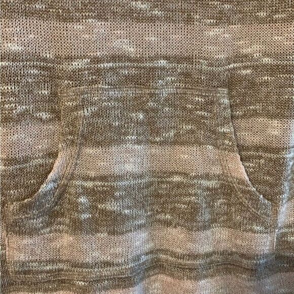 Ruby Rd Size medium tan and blush cowl neck sweater - Picture 4 of 7